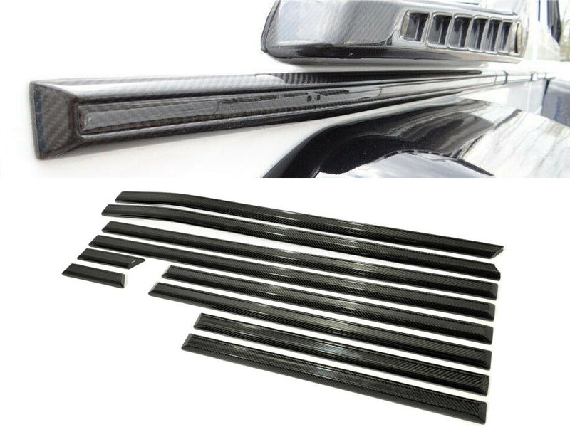 Carbon Fiber Side Moldings for Mercedes-Benz W463 G-Class